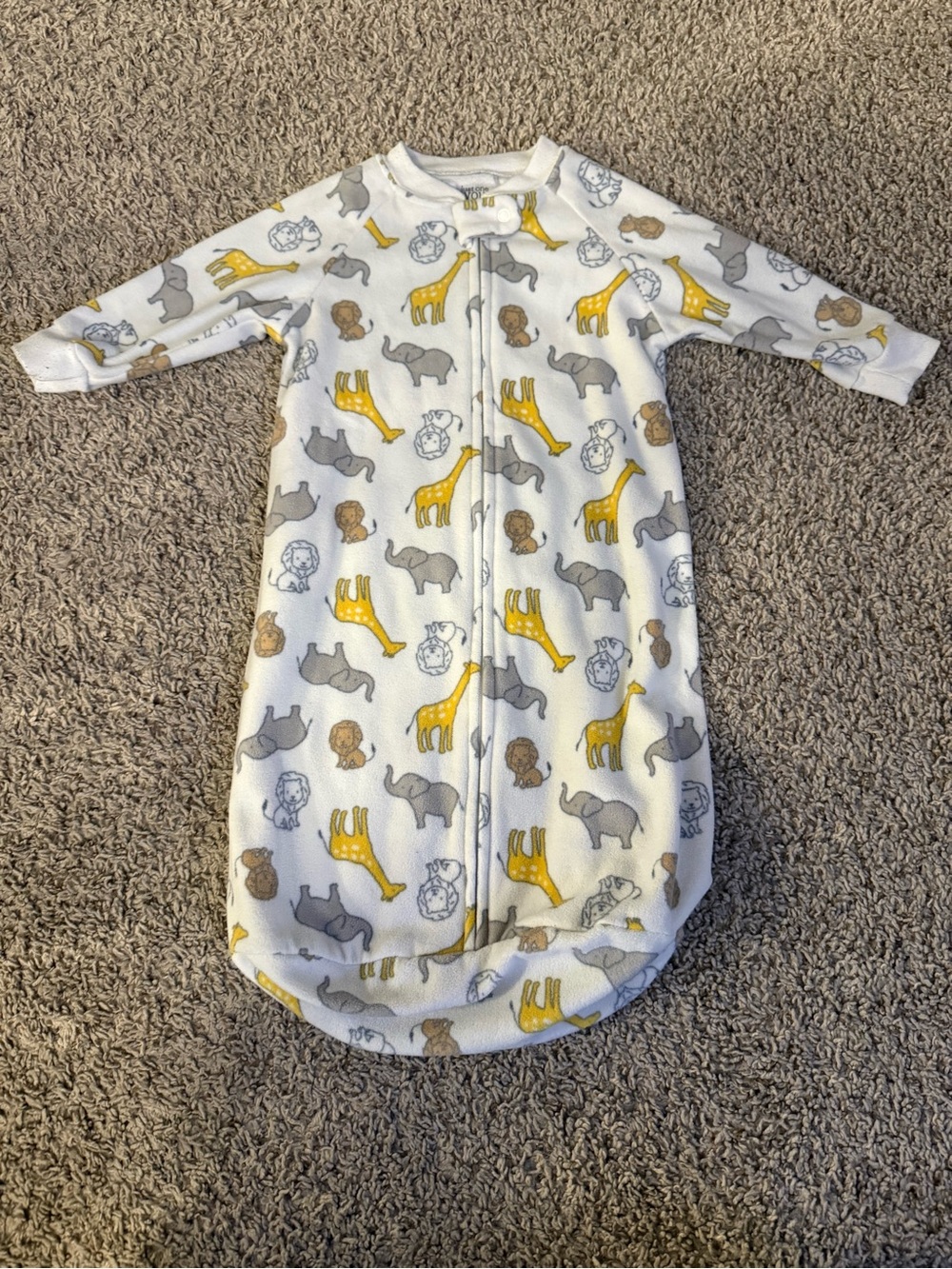 🦓 Zoo Animals Sleep Sack 🦁